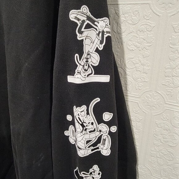 Adidas Originals Goofy Crew Sweatshirt Long Sleeve Shirts Black GD6025 Men Small - Picture 4 of 8